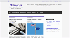 Desktop Screenshot of nedanim.cz