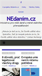 Mobile Screenshot of nedanim.cz